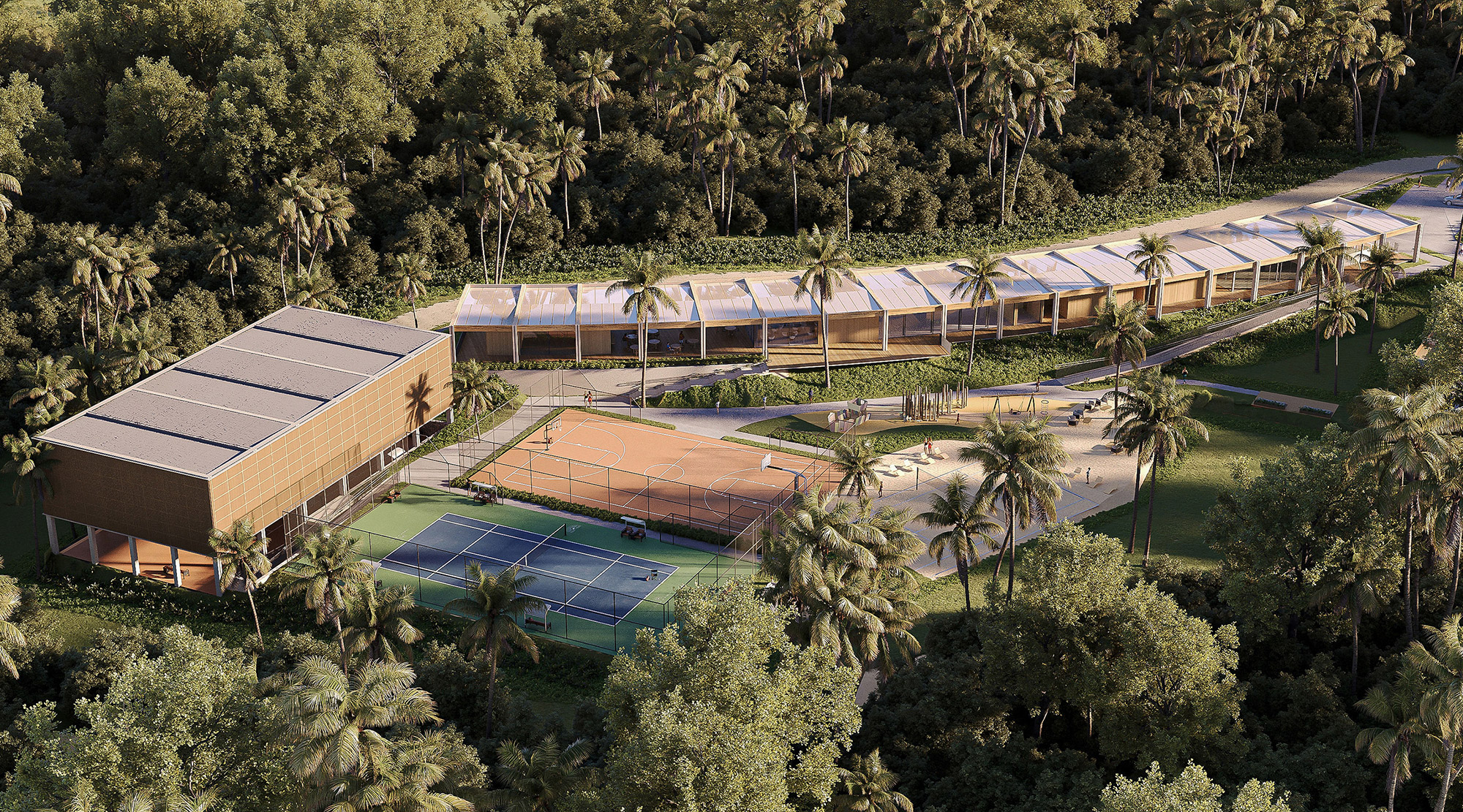 Clube - Vista Panorâmica